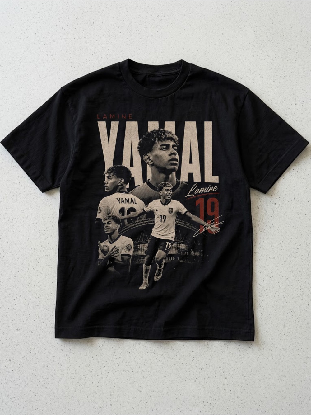 Lamine Yamal Football Graphic Tee